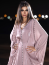 Luxury Blush Pink Kaftan Abaya